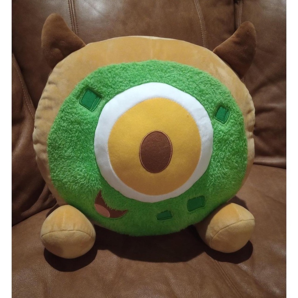 Disney parks munchlings Mike Wazowski avocado breakfast bagel plush 13.5"